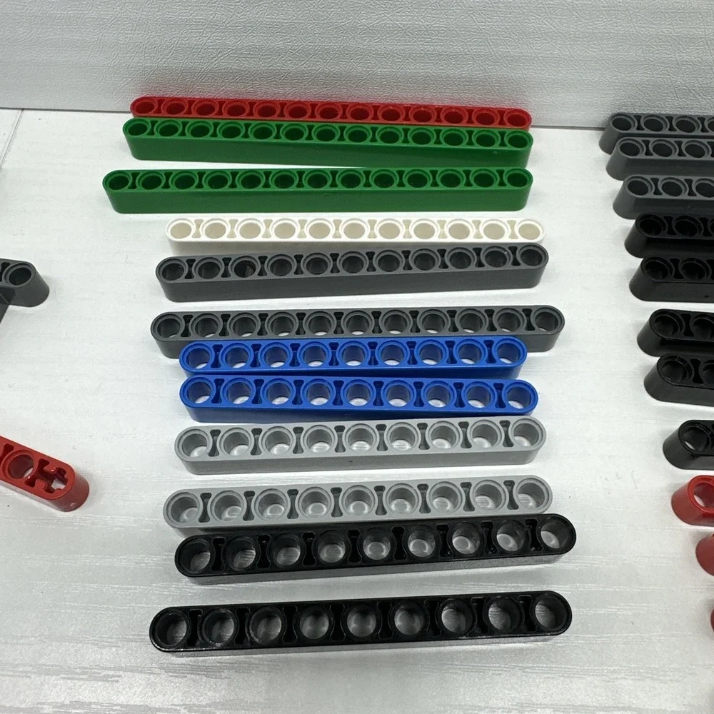 Lego Technic Lift Arm‎ Lot Assorted Sizes And Colors Lot Of 65